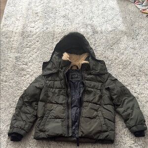 S13 Green Puffer Jacket